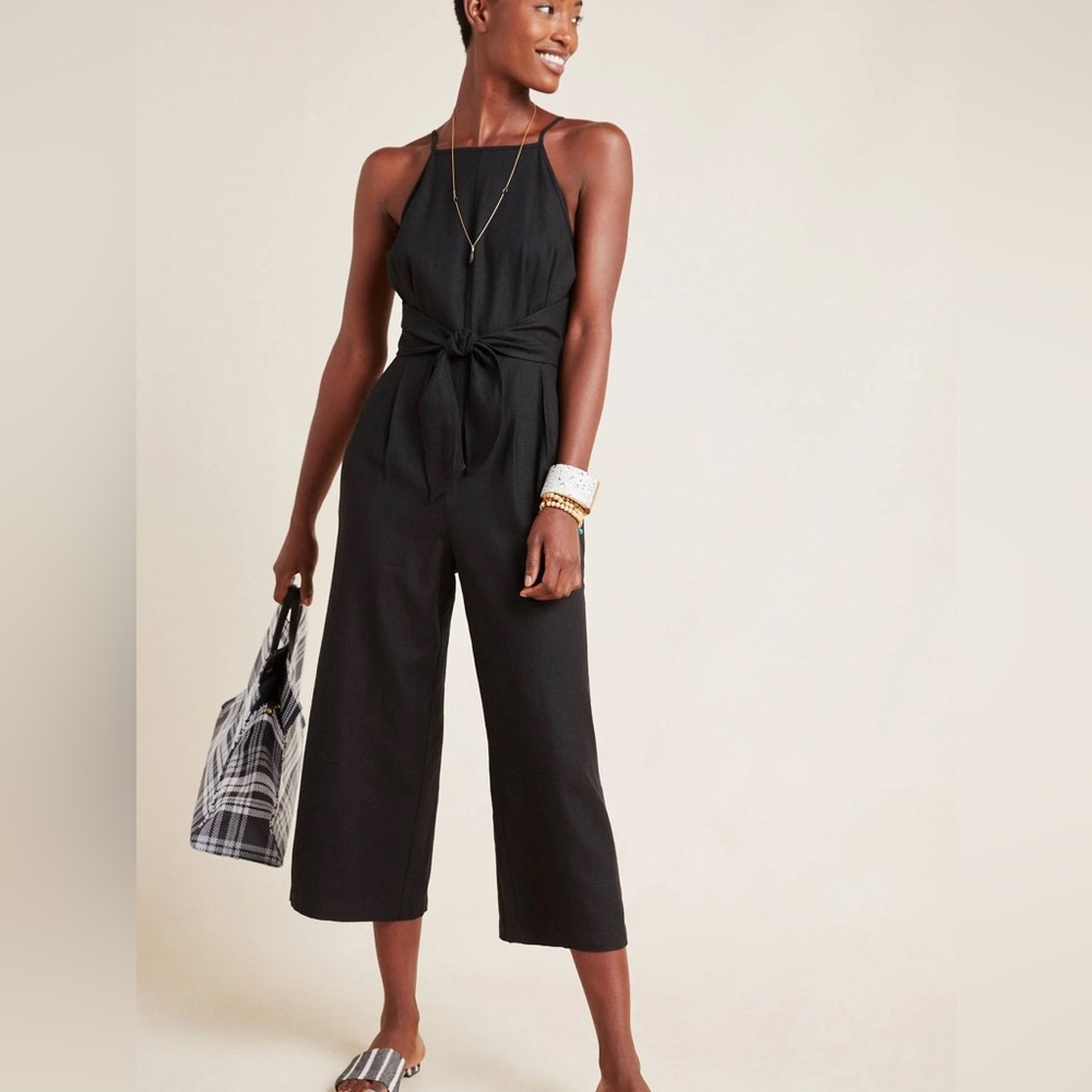 Chic Black Greylin Halter Jumpsuit